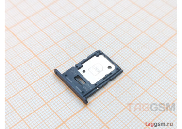 Держатель сим для Samsung A155 Galaxy A15 4G (2023) (темно-синий)