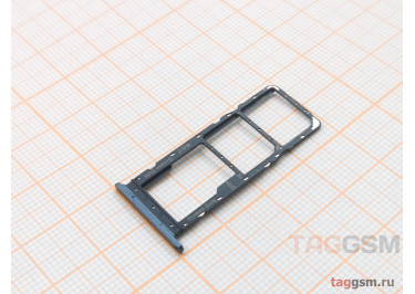 Держатель сим для Tecno Spark 20C (BG7n) (черный)