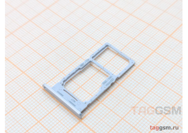 Держатель сим для Samsung A256 Galaxy A25 5G (2023) (голубой)