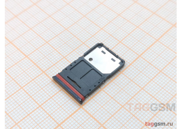 Держатель сим для Tecno Camon 19 (CI6n) (черный)