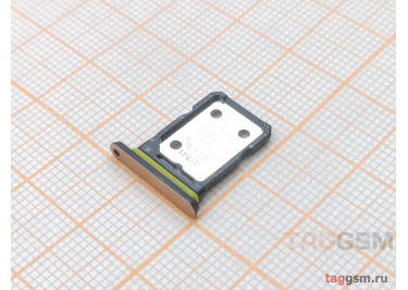 Держатель сим для Realme 11 Pro 5G (RMX3771) / 11 Pro Plus 5G (RMX3741) (бежевый)