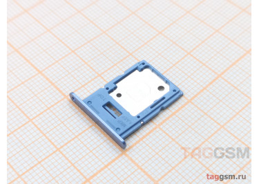 Держатель сим для Samsung A155 Galaxy A15 4G (2023) (синий)