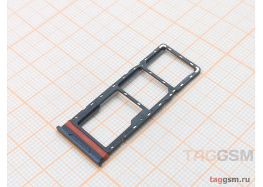 Держатель сим для Tecno Pova Neo 3 (LH6n) (черный)