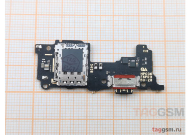 Шлейф для Xiaomi Poco F6 Pro + разъем зарядки + считыватель сим + микрофон