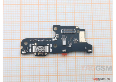 Шлейф для Xiaomi Poco C65 / Redmi 13C + разъем зарядки + микрофон, ориг
