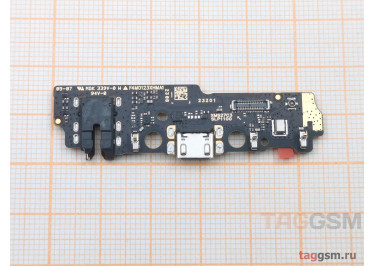 Шлейф для Xiaomi Redmi A1 / A1 Plus / A2 / A2 Plus / Poco C51 + разъем зарядки + разъем гарнитуры + микрофон, ориг
