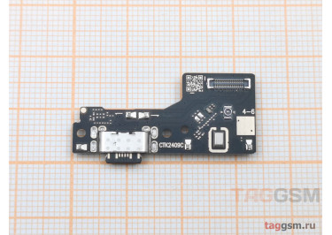 Шлейф для Xiaomi Redmi 13 / Poco M6 4G + разъем зарядки + разъем гарнитуры + микрофон