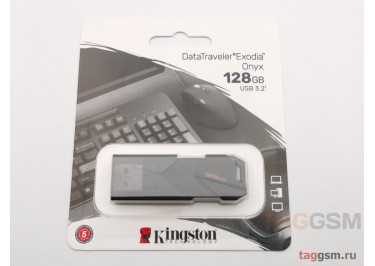 Флеш-накопитель 128Gb Kingston DataTravele Exodia Onyx Black (USB 3.2)
