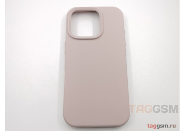Задняя накладка для iPhone 16 Pro (силикон, серая (Full Case))