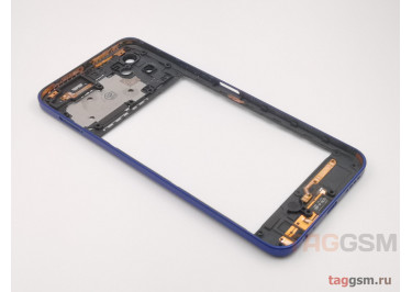 Средняя часть корпуса для Tecno Pova 4 (LG7n) (синий)