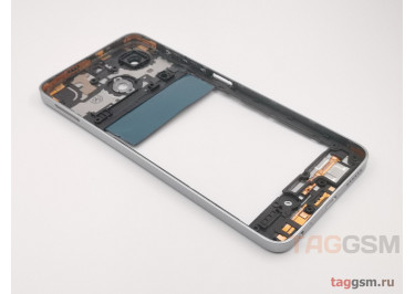 Средняя часть корпуса для Tecno Spark 20C (BG7n) (серебро)