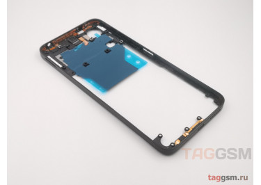 Средняя часть корпуса для Xiaomi Poco M6 4G (черный)