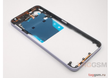 Средняя часть корпуса для Xiaomi Poco M6 4G (фиолетовый)