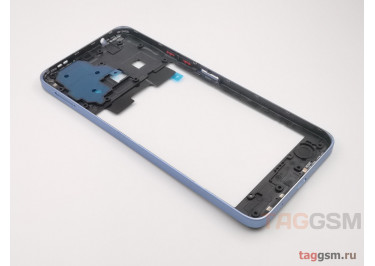 Средняя часть корпуса для Xiaomi Redmi A3 / A3x / Poco C61 (синий)