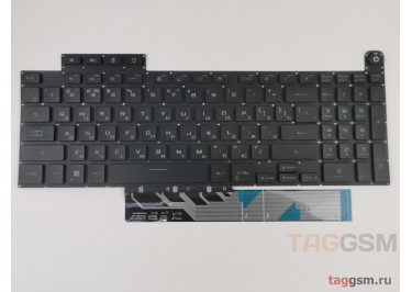 Клавиатура для ноутбука Asus TUF Gaming F15 FA507 / FA507R / FX507ZC / FX507Z / FX517 / FX507ZM / FA507RE / F17 FX707 / FX707ZM / FA707C (черный) с подсветкой
