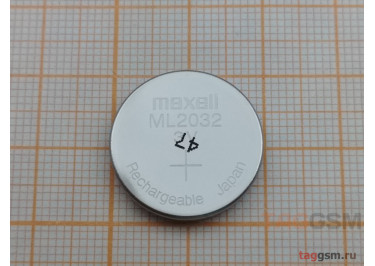 Аккумулятор ML2032 (3V) (тех.упак) Maxell