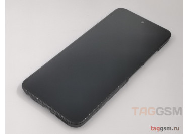 Дисплей для Tecno Spark 30C 4G (KL5n) + тачскрин + рамка (черный), Full ORIG