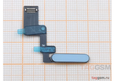 Шлейф для iPad Air 4 / Air 5 10.9" (2020) (A2072 / A2316 / A2324 / A2325 / A2588 / A2589 / A2591) + кнопка "Home" (синий)