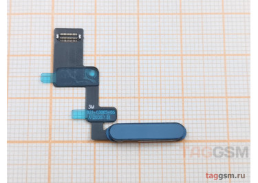 Шлейф для iPad 10.9" Wi-Fi (2022) (A2696 / A2757 / A2777) + кнопка "Home" (синий)