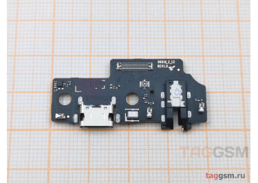 Шлейф для Samsung A055 Galaxy A05 (2023) + разъем зарядки + разъем гарнитуры + микрофон, ориг