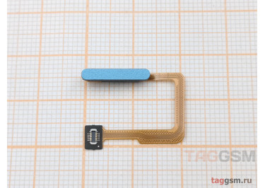 Шлейф для Xiaomi Poco F5 + сканер отпечатка пальца (синий)