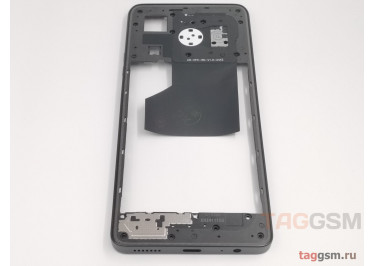 Средняя часть корпуса для Tecno Pova 6 Neo (LI6) (черный)