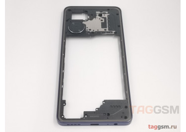Средняя часть корпуса для Tecno Pova 5 Pro (LH8n) (черный)