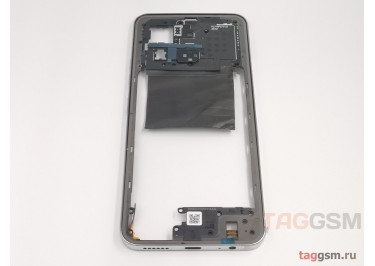Средняя часть корпуса для Tecno Spark 30 Pro (KL7) (серебро)