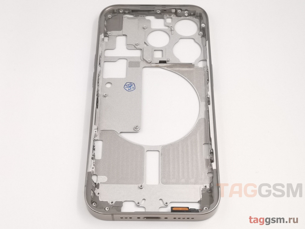 Средняя часть корпуса для iPhone 15 Pro (титан), ориг