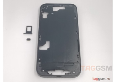 Средняя часть корпуса для iPhone 15 (черный), ориг