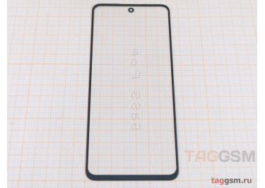 Стекло + OCA для Tecno Spark 30 4G (KL6) (черный), ориг (G+OCA Pro)
