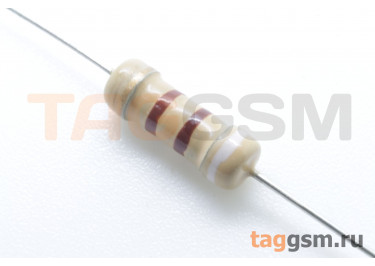 Резистор постоянный 0,5Вт 910 Ом 5% (CF-0,5W-910R)