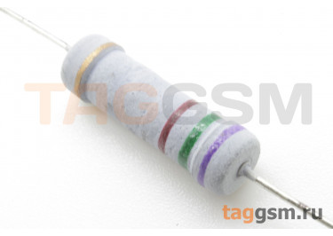 Резистор постоянный 2Вт 750 Ом 5% (CF-2W-750R)