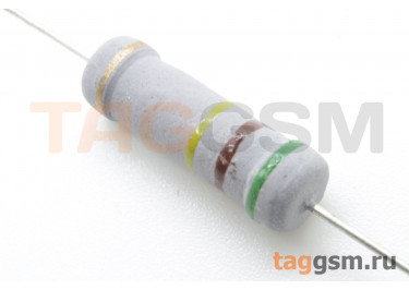 Резистор постоянный 2Вт 510 кОм 5% (CF-2W-510K)