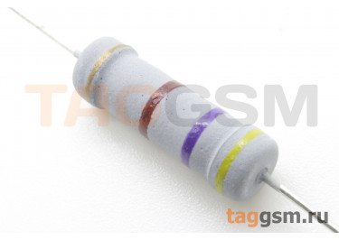 Резистор постоянный 2Вт 470 Ом 5% (CF-2W-470R)