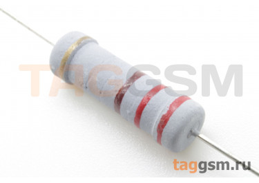 Резистор постоянный 2Вт 220 Ом 5% (CF-2W-220R)