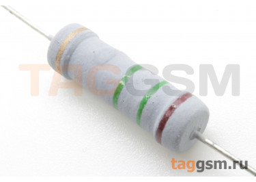 Резистор постоянный 2Вт 1,5 МОм 5% (CF-2W-1,5M)