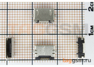 Разъем зарядки Micro USB 5pin тип 2