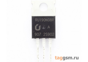 RU190N08R (TO-220) Полевой транзистор N-MOSFET 80В 190А