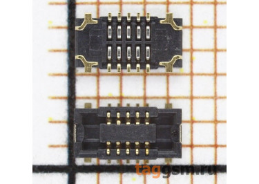 Коннектор тачскрина для Xiaomi Redmi 5A / Meizu M3 Note (M681) 10pin