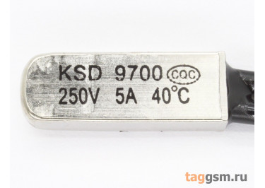 TLRS-9700M-A40 Термостат нормально замкнутый 40°C 250V 5A