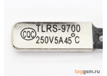 TLRS-9700M-A45 Термостат нормально замкнутый 45°C 250V 5A