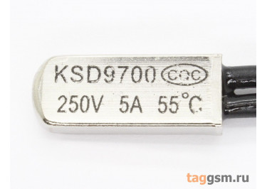 TLRS-9700M-A55 Термостат нормально замкнутый 55°C 250V 5A
