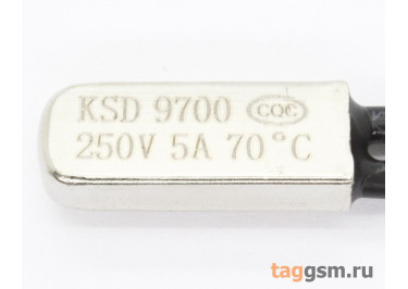 TLRS-9700M-A70 Термостат нормально замкнутый 70°C 250V 5A