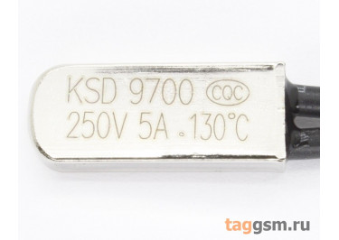 TLRS-9700M-A130 Термостат нормально замкнутый 130°C 250V 5A