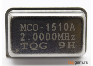Кварцевый генератор HCMOS / TTL 2 МГц (DIL-14)