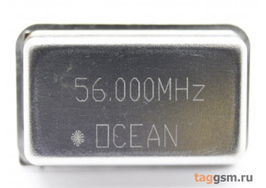 Кварцевый генератор HCMOS / TTL 56 МГц (DIL-14)