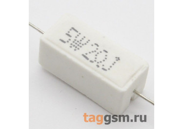 Резистор постоянный 5Вт 2 Ом 5% (SQP-5W-2R)