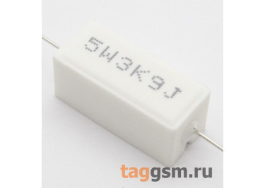 Резистор постоянный 5Вт 3,9 кОм 5% (SQP-5W-3K9)
