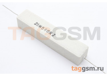 Резистор постоянный 25Вт 560 Ом 5% (SQP-25W-560R)